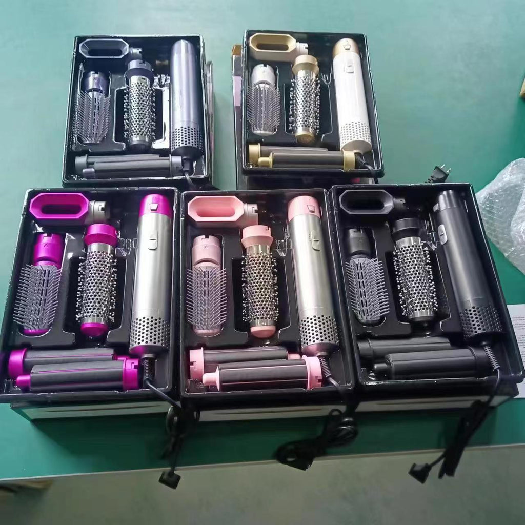 Multi-Function Hair Styler with Automatic Suction