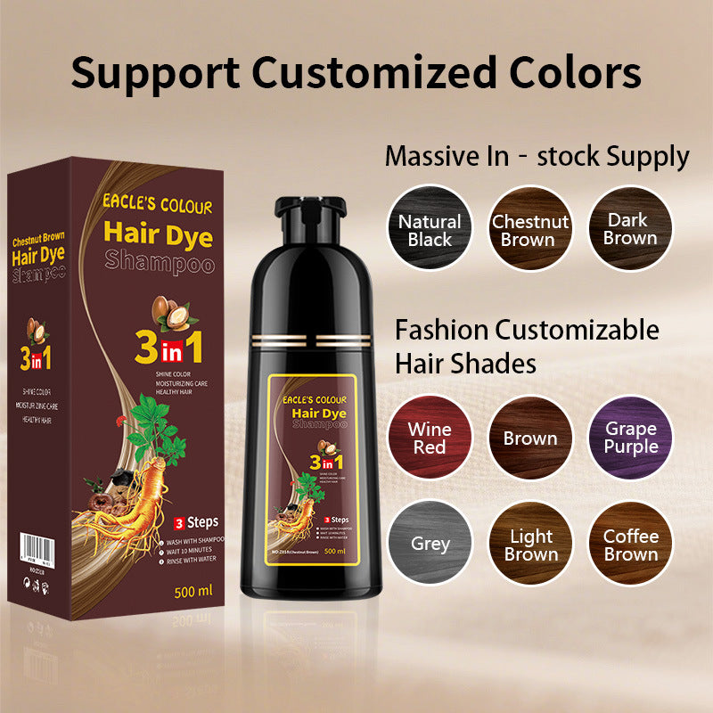 Plant-Based Hair Dye Cream