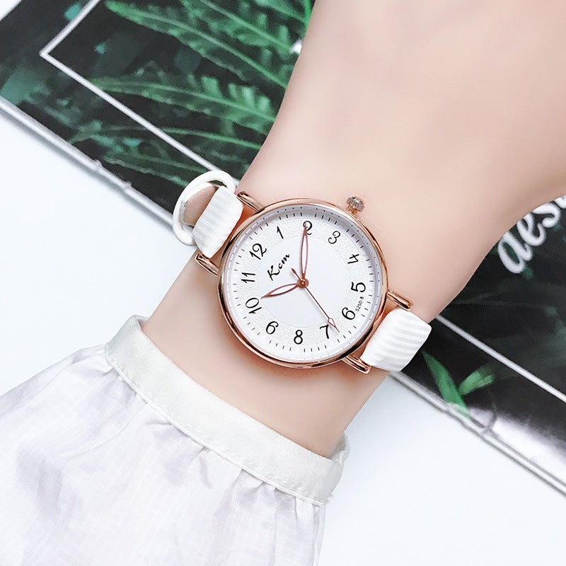 Waterproof quartz watch