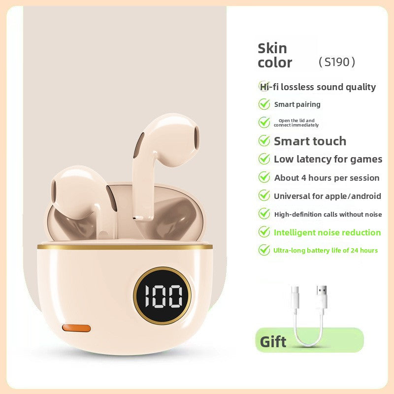 Wireless Bluetooth Earphones with Digital Display