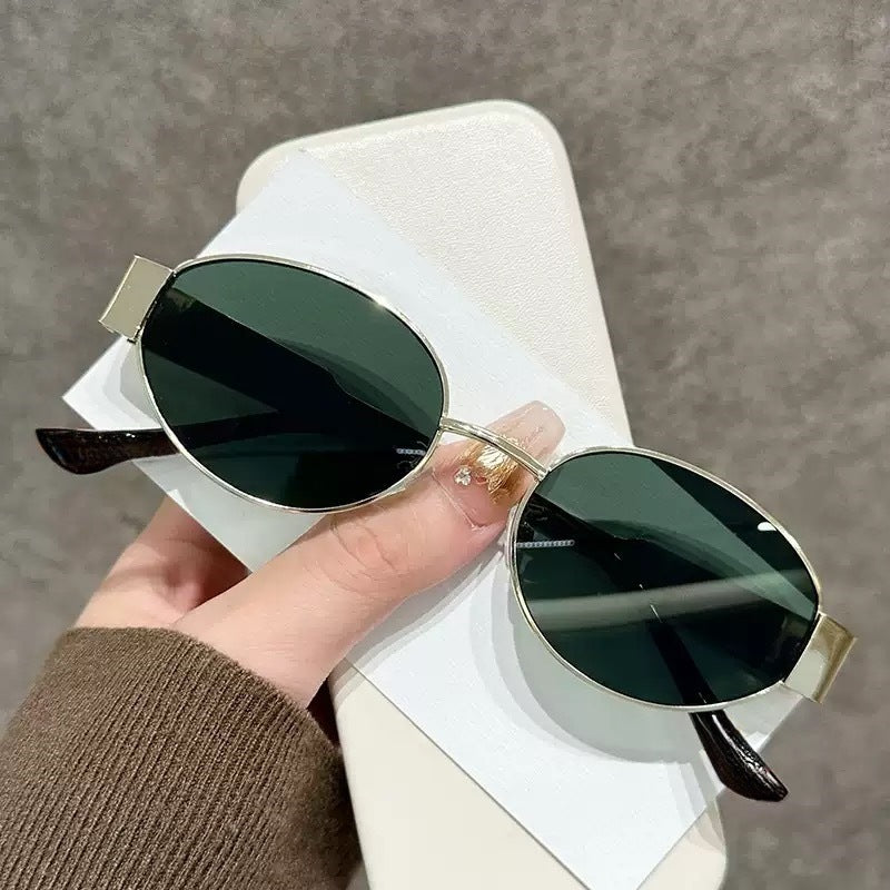 Fashion Oval UV Protection Sunglasses