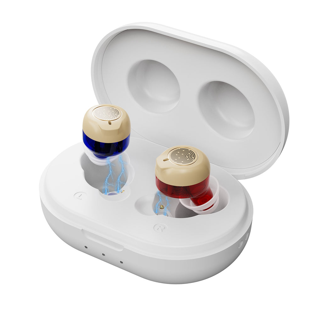 CIC Hearing Aid with Magnetic Charging