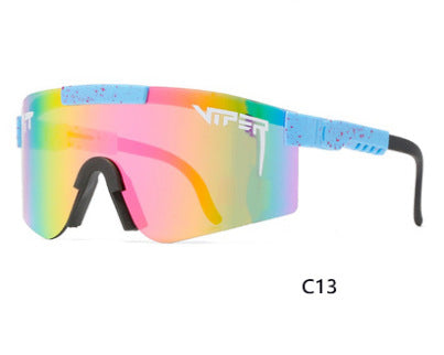 Men Women Coated Sports Sunglasses Windproof Cycling Glasses