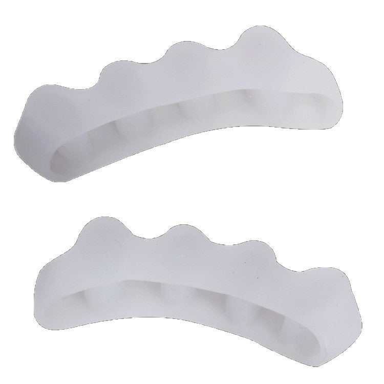 Silicone toe separators