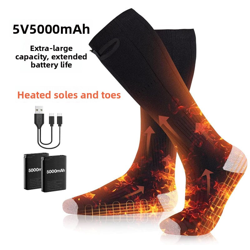 Smart App Control Electric Heated Socks