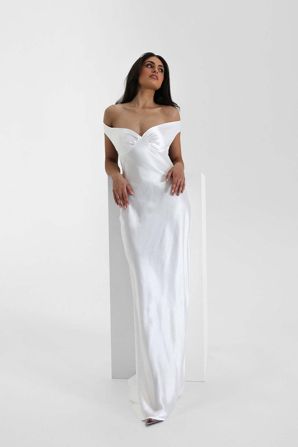 Elegant Chiffon Fishtail Evening Dress