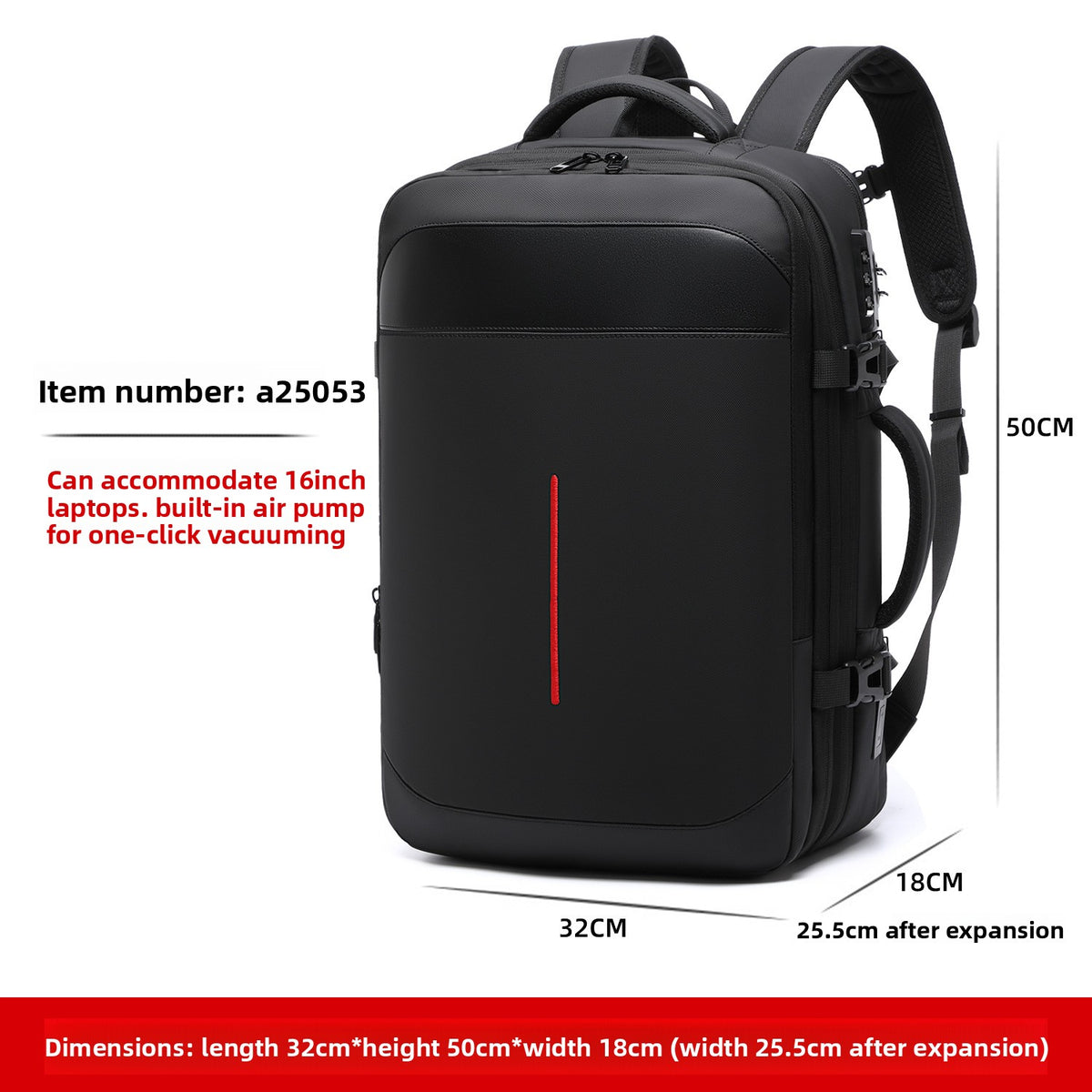 Vacuum-Sealed Backpack