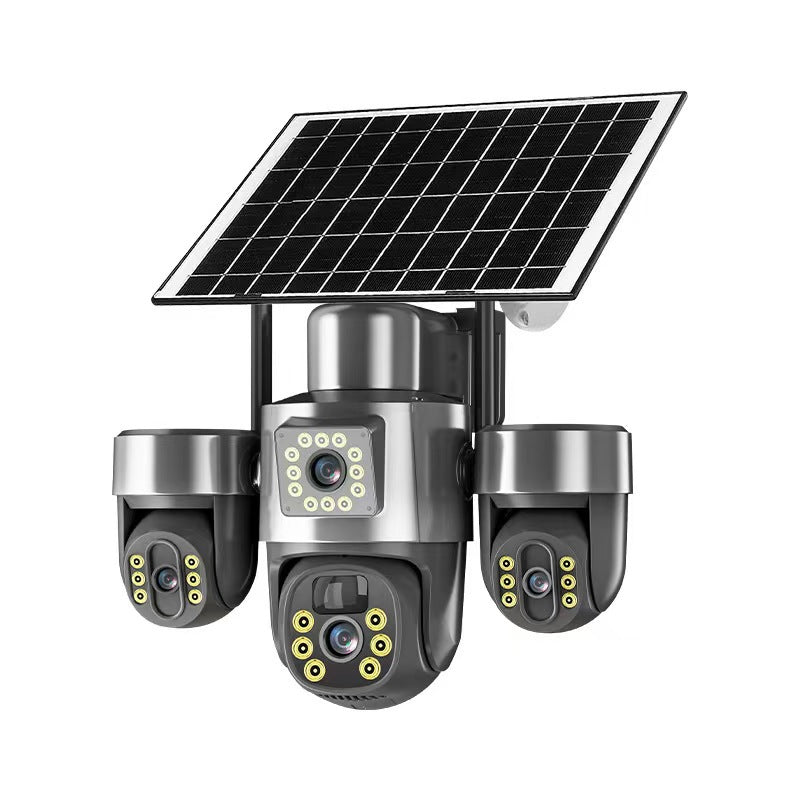 Solar-Powered Surveillance Camera