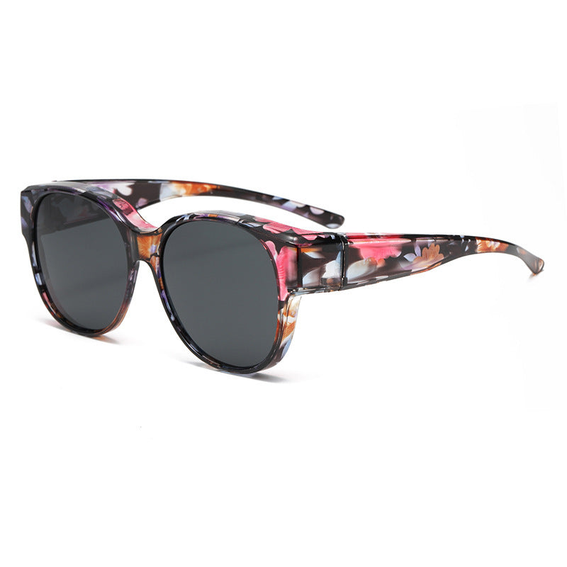 Polarized Over-Glasses Sunglasses UV400 Protection HD Lens Fit Over Prescription Glasses