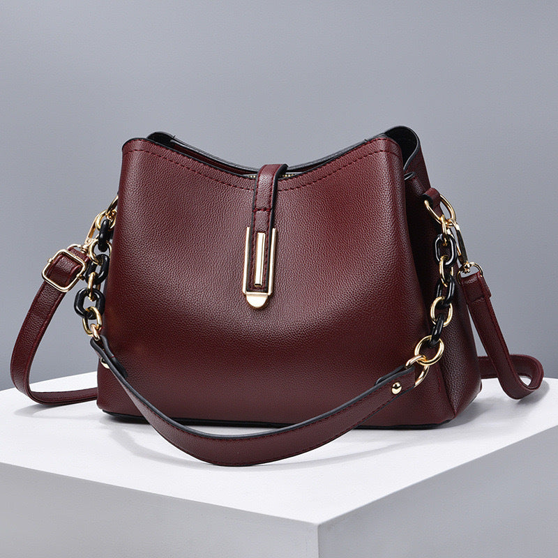 Womens Shoulder Crossbody Bucket Bag