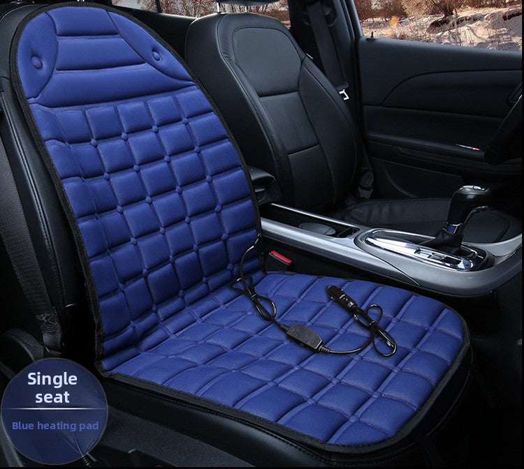 Winter car heating seat cushion