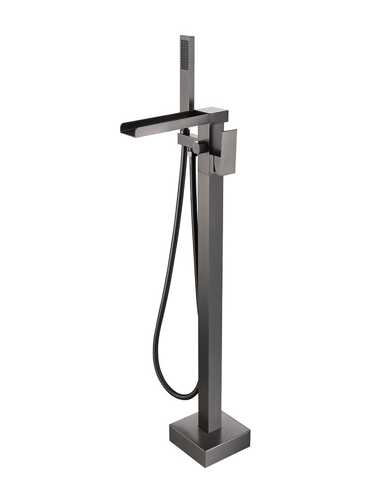 Freestanding Brass Bathtub Faucet with Shower