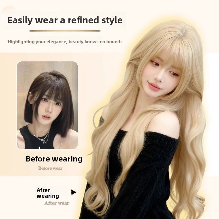 Platinum Wig Women's Full Headpiece Wig
