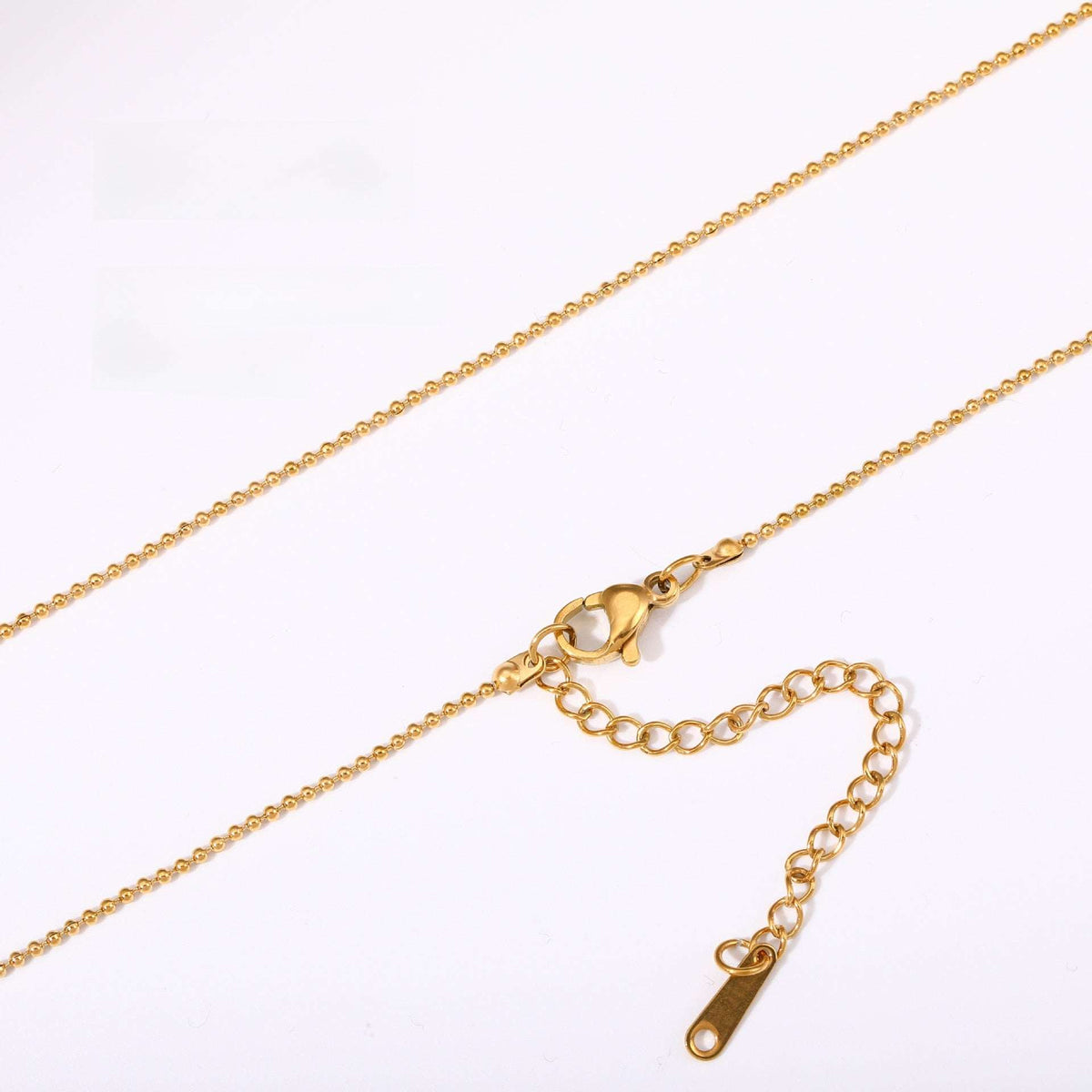 Versatile Braided Chain and Blade Necklace