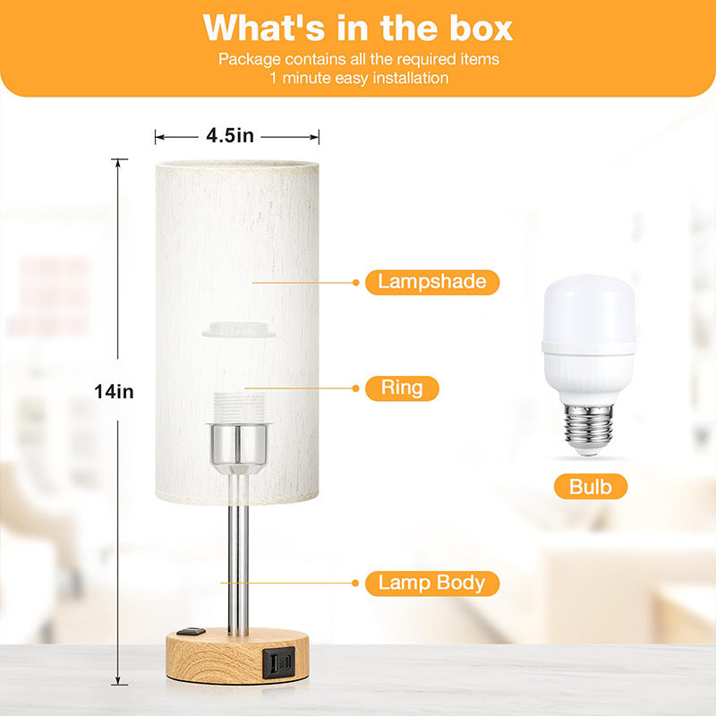 Bedside decorative lamp