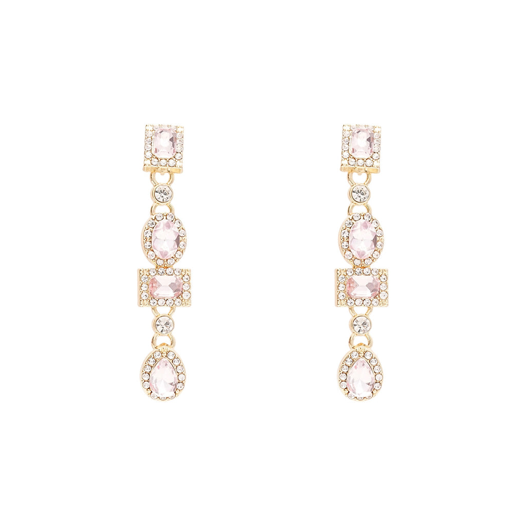 Floral Pearl Diamond Earrings