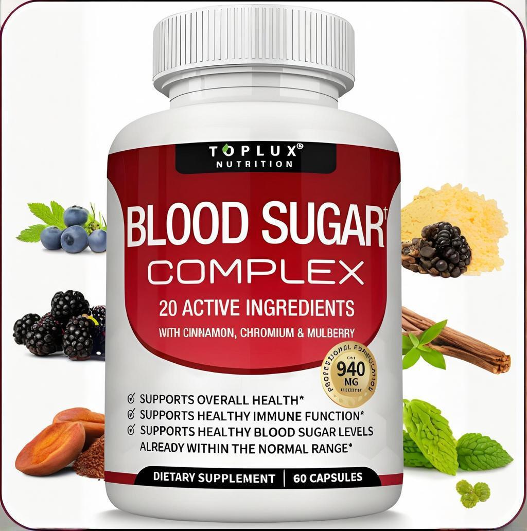 Blood Sugar Support Supplement Capsules