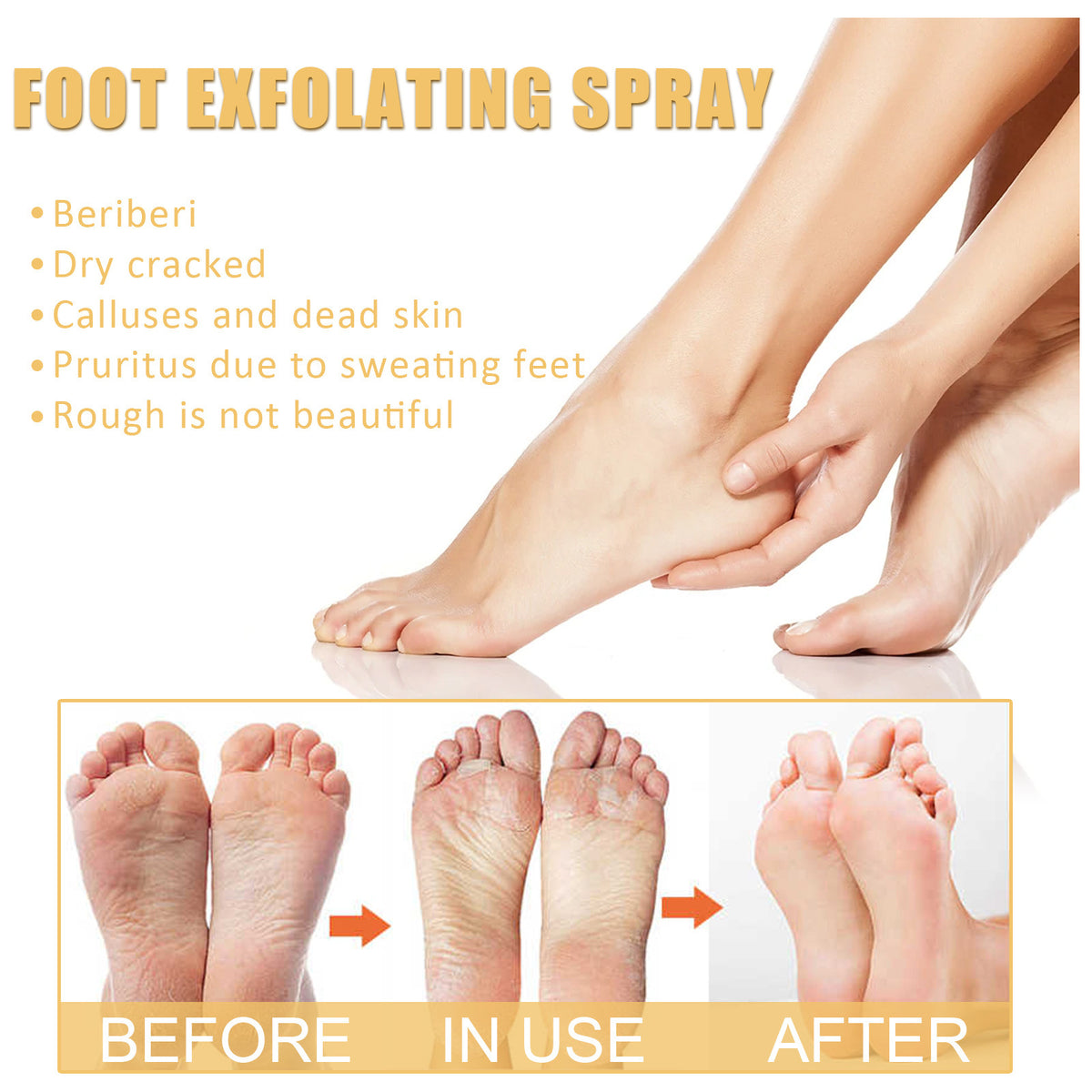 Ouhoe Moisturizing Foot Care Spray