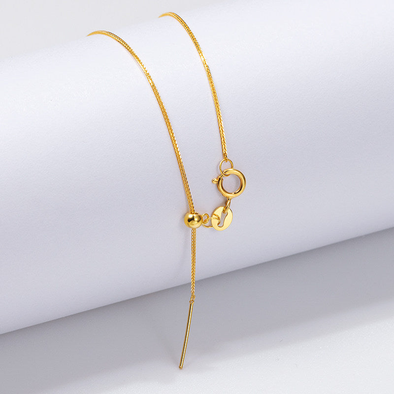 Adjustable 18K Gold Necklace Chain