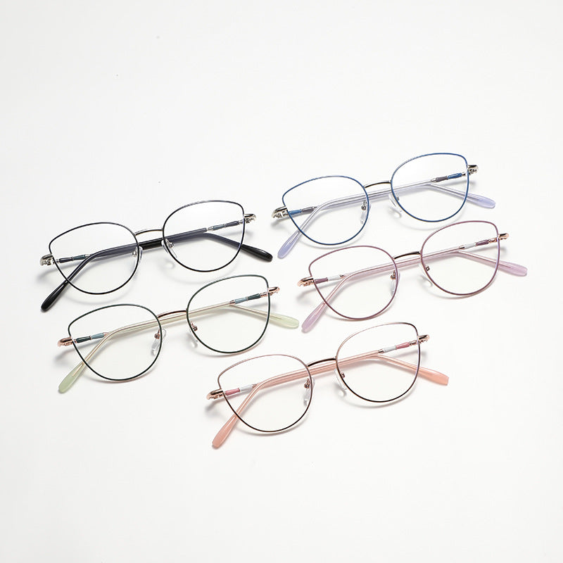 Cat-Eye Photochromic Anti-Blue Light Eyeglasses