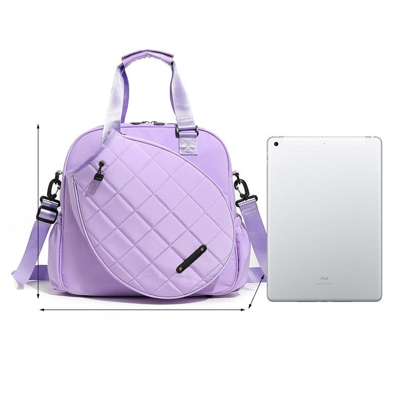 Dual Shoulder Sports Bag with Shoe Compartment