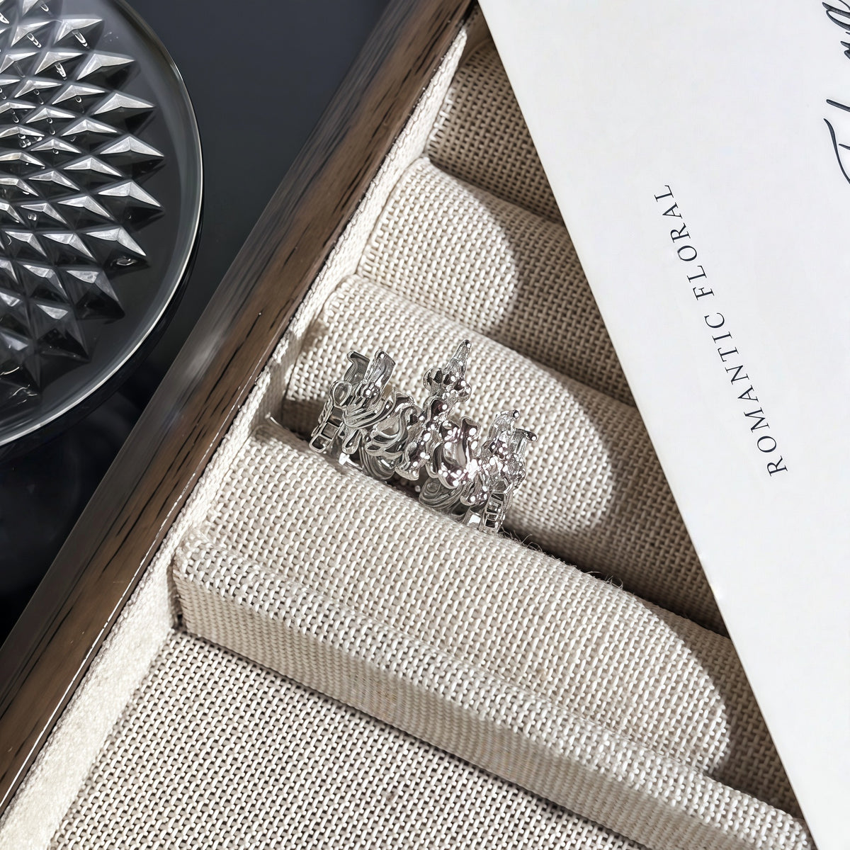 Limited-edition minimalist luxury ring