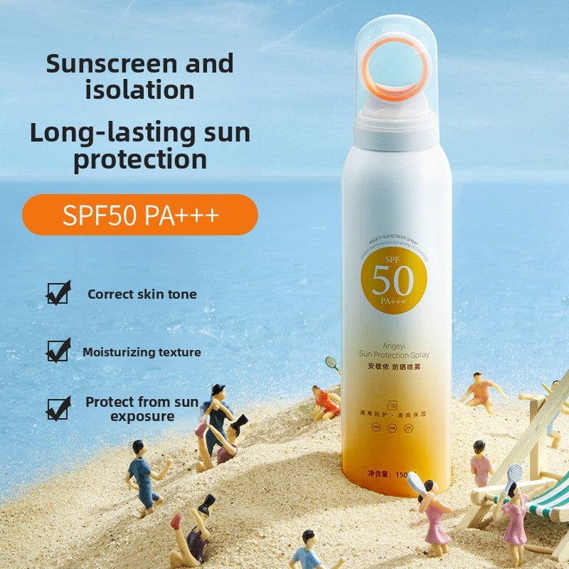Whitening Sunscreen Spray with SPF50