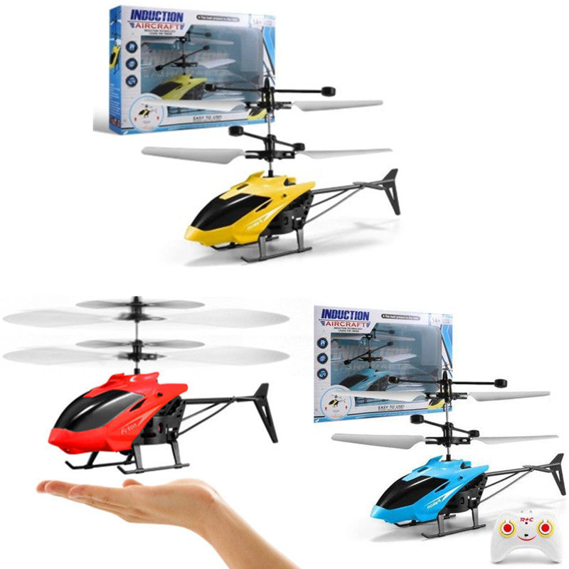Gesture Control Induction Helicopter with LED Lights