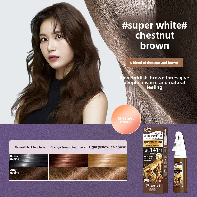 Comb Applicator Hair Dye Cream for Home Use