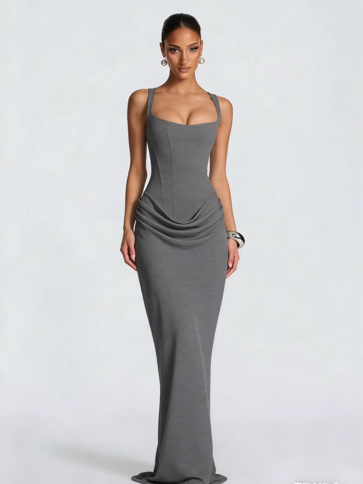 Slim Fit Spaghetti Strap Bodycon Dress