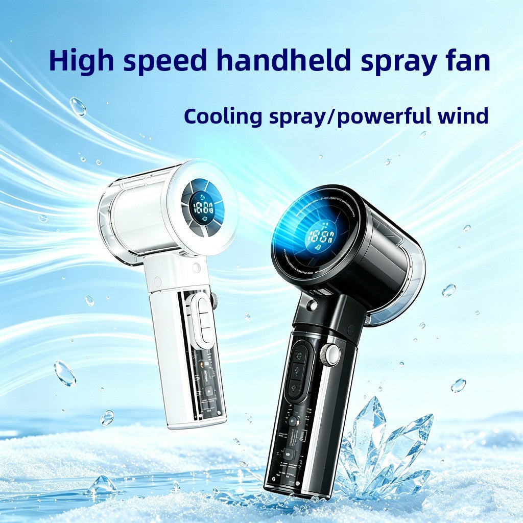Adjustable Spray USB Rechargeable Fan