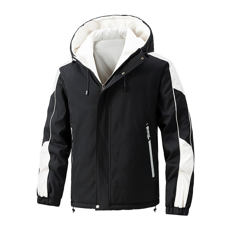 Double-layer cotton clothes for autumn and winter