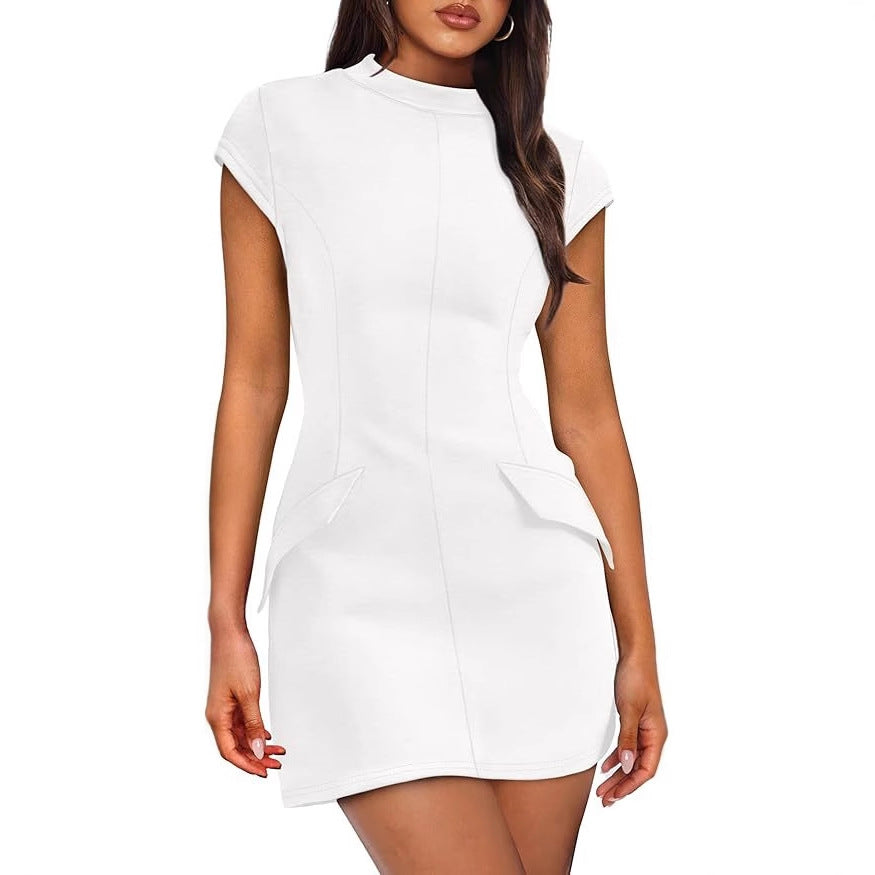 Short-Sleeved Dress