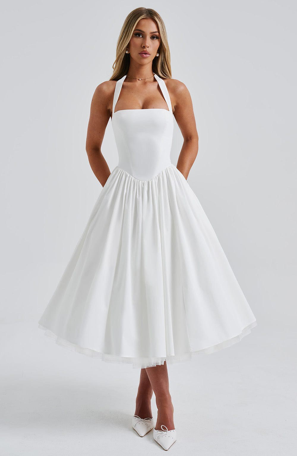 Elegant Fluffy Mesh Dress