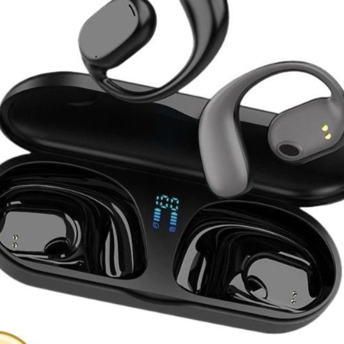 Wireless Bone Conduction Bluetooth Headphones with Noise Reduction