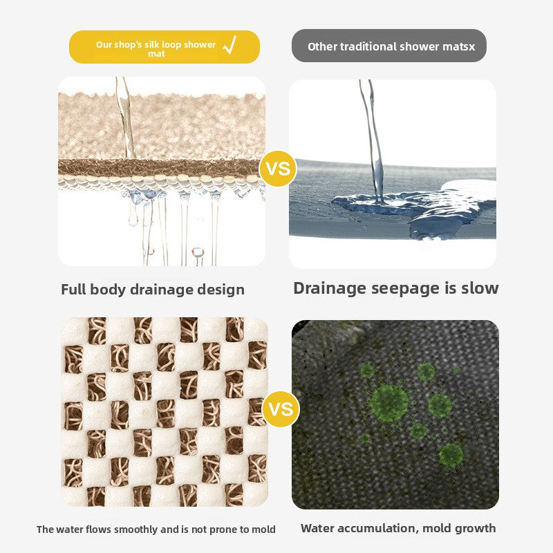 Non-Slip Bathroom Shower Mat