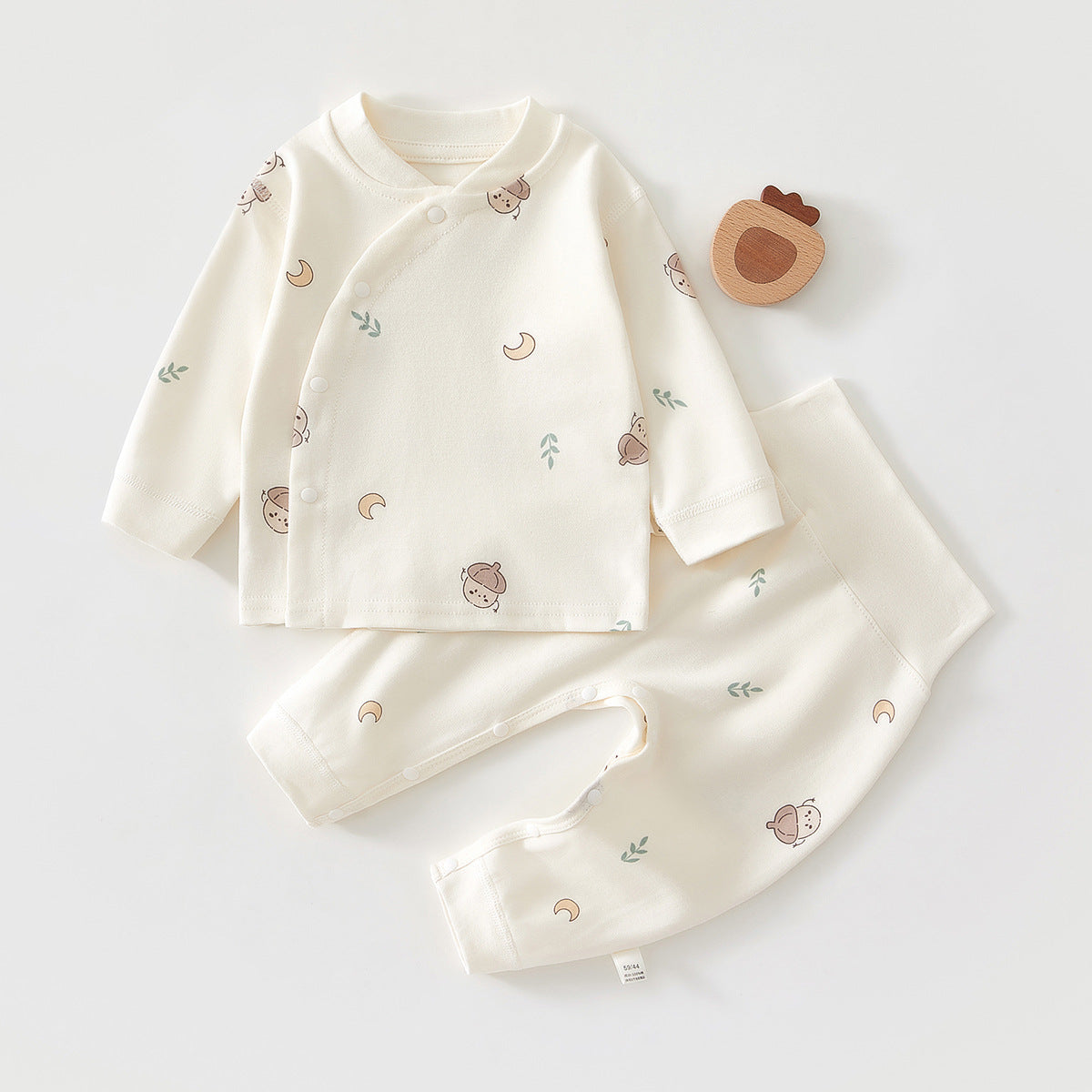 Baby pajamas for spring and autumn