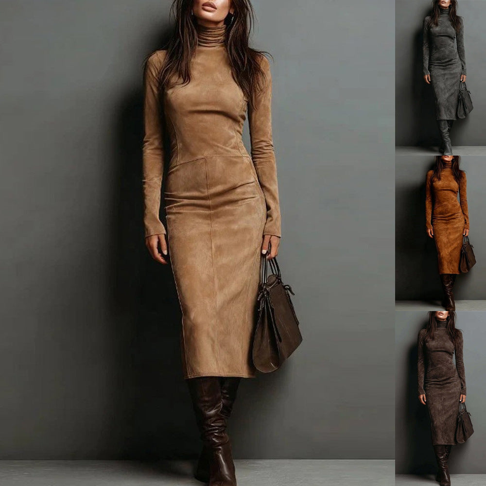 Slim Fit Long Sleeve Dress