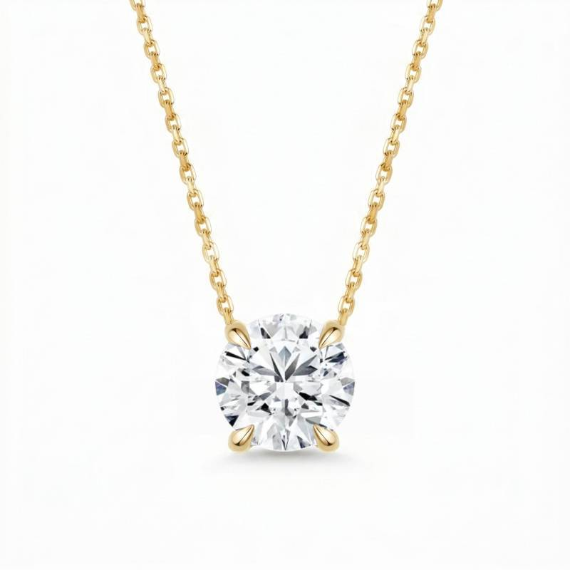 Morganite pendant necklace