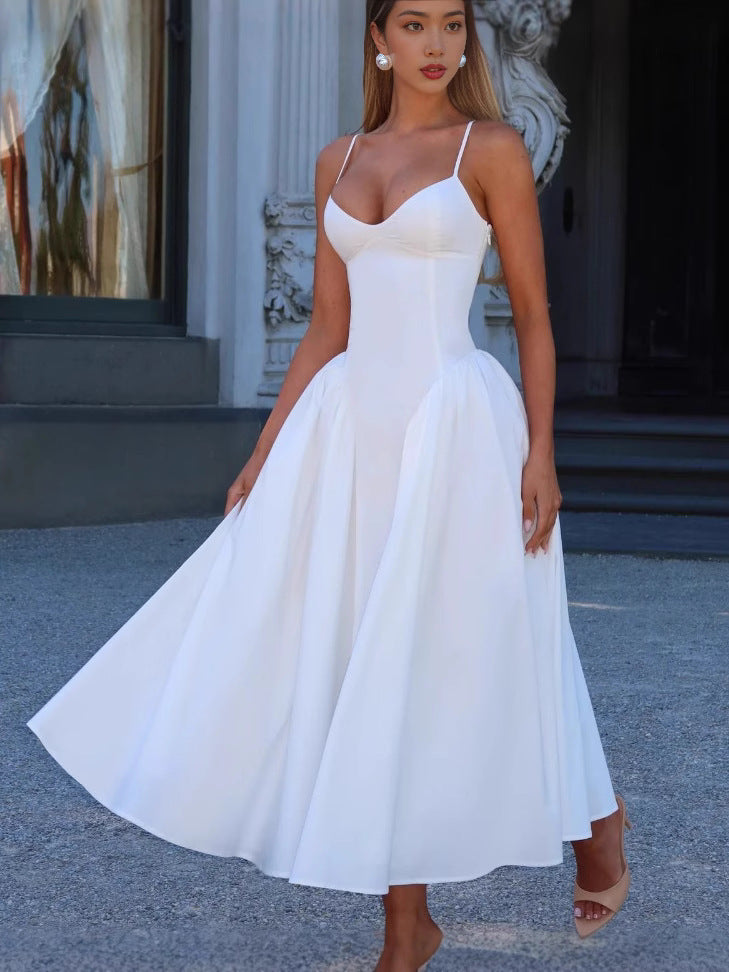 Elegant Sleeveless Slip Dress