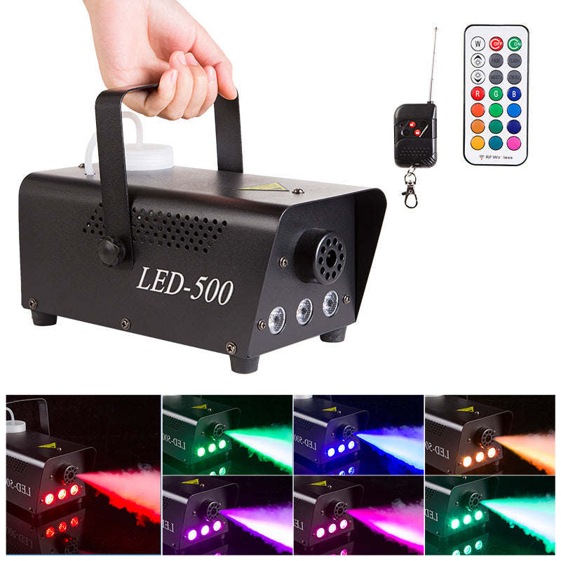 Remote control stage fog machine