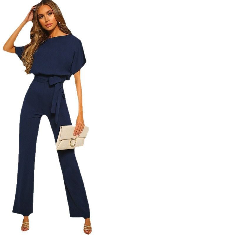 Straight-Leg jumpsuit