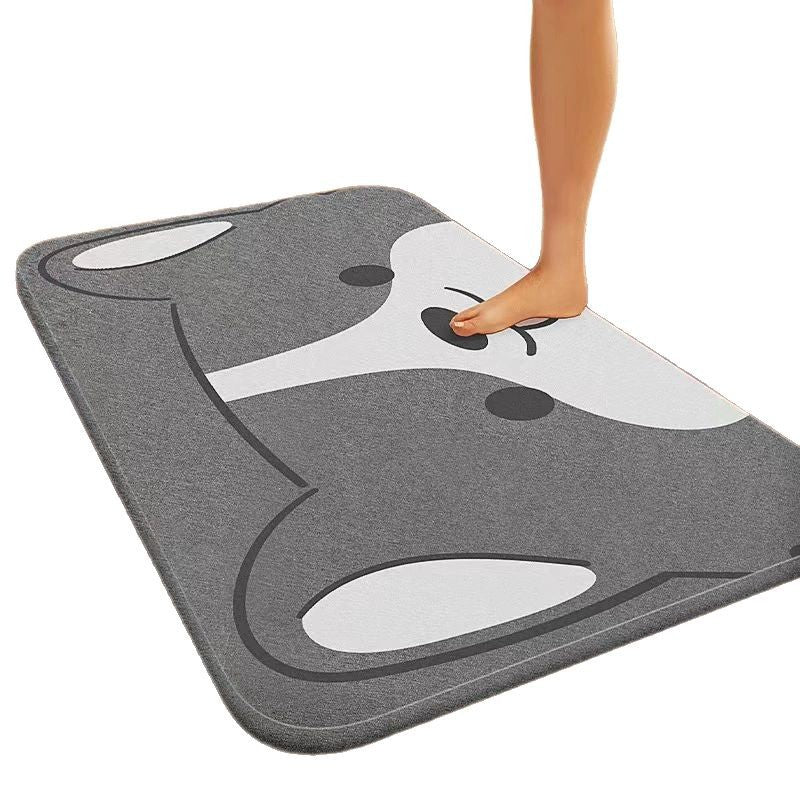 Soft Diatom Mud Bathroom Absorbent Floor Mat