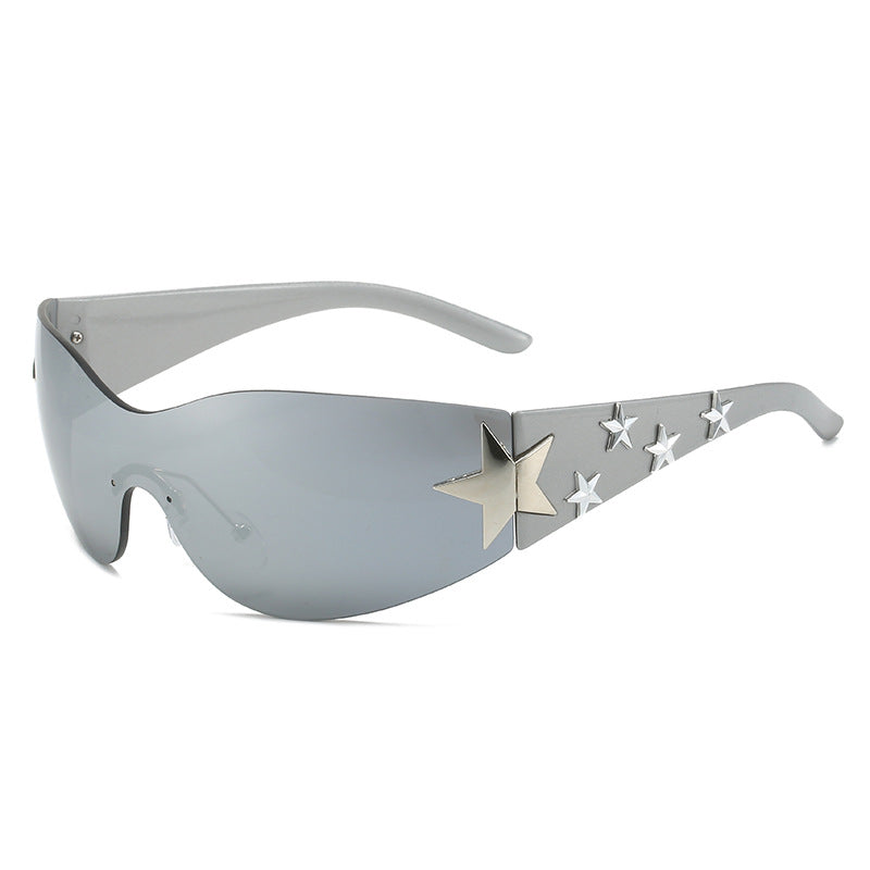 Diamond-studded sunglasses