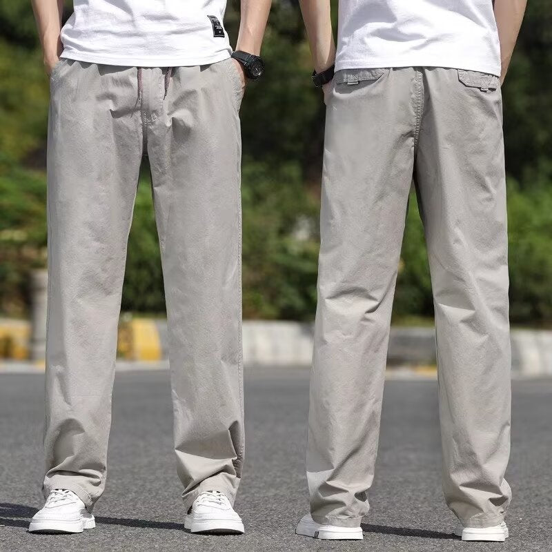 Men's loose-fit work pants