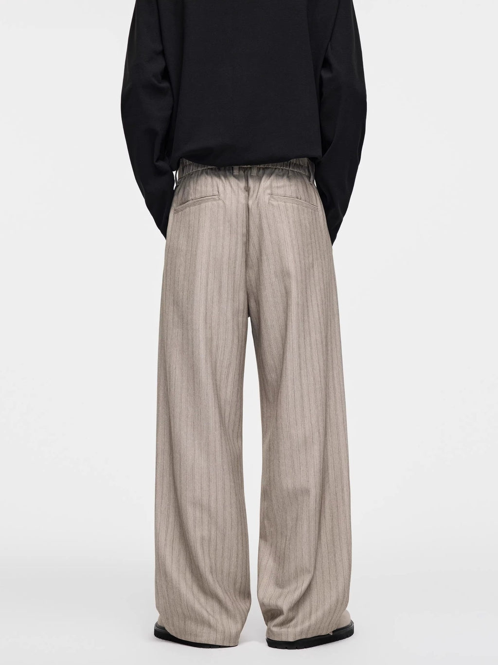 Retro Striped Loose Casual Pants for Men