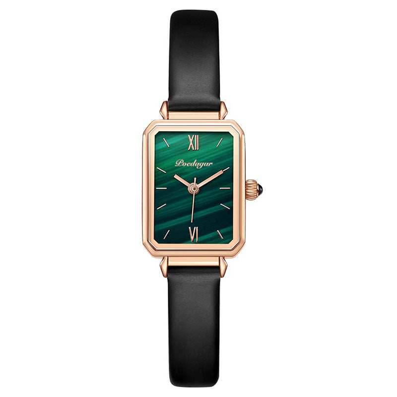 Elegant Square Ladies Quartz Watch