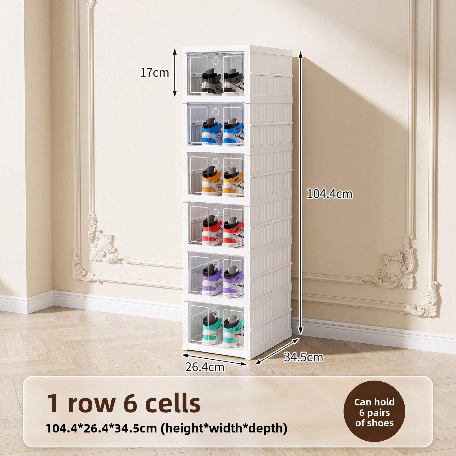 Foldable Shoe Rack for Home Use