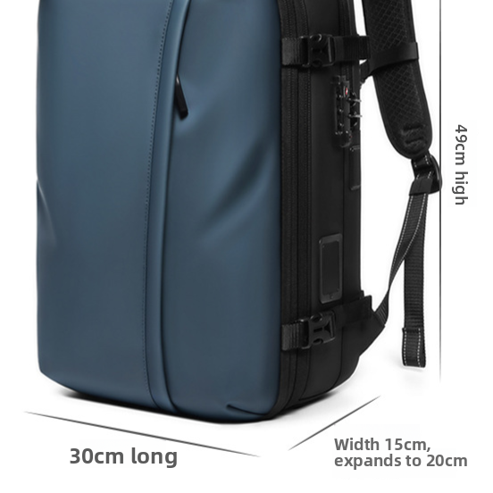 Dual-shoulder bag - Men's high-end, large-capacity version