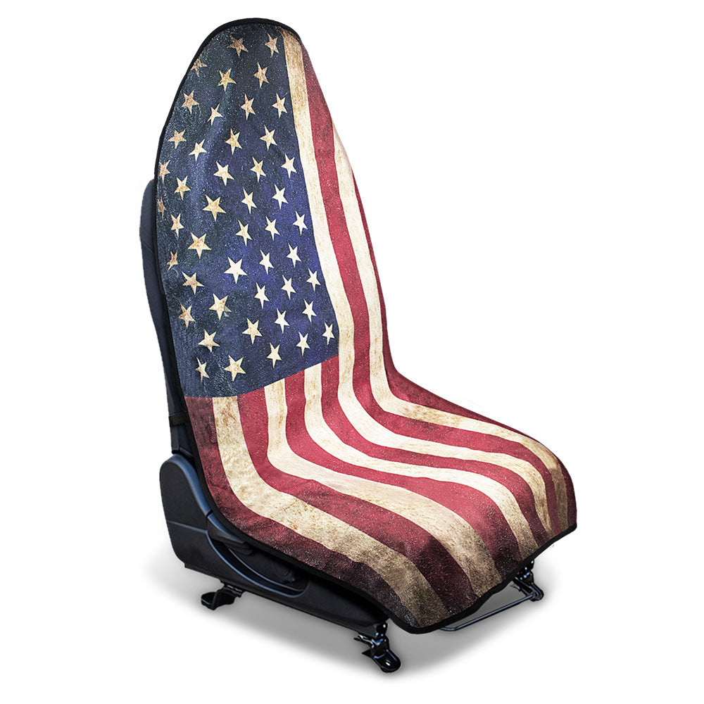 Terry Cloth Car Seat Cushion